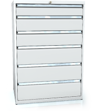 Drawer cabinet 1240 x 860 x 600 - 5x drawers